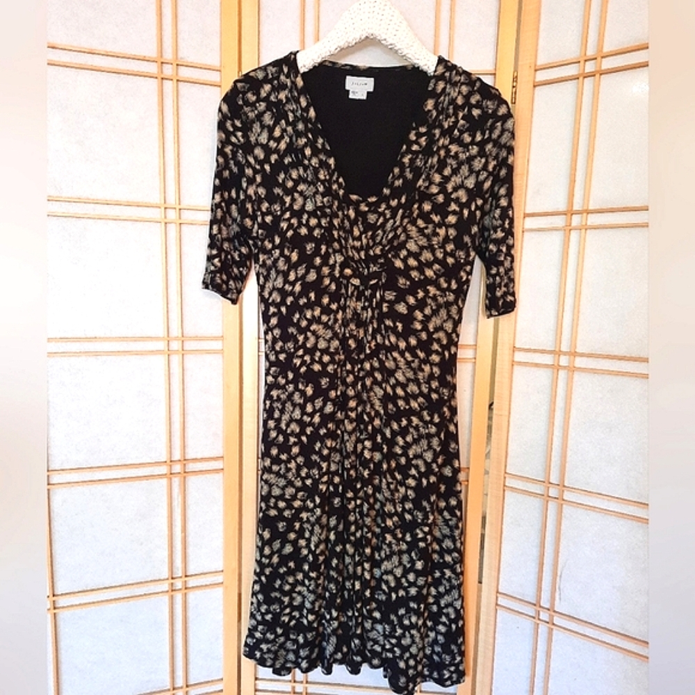 Jigsaw London Print Midi Dress Size L US 10